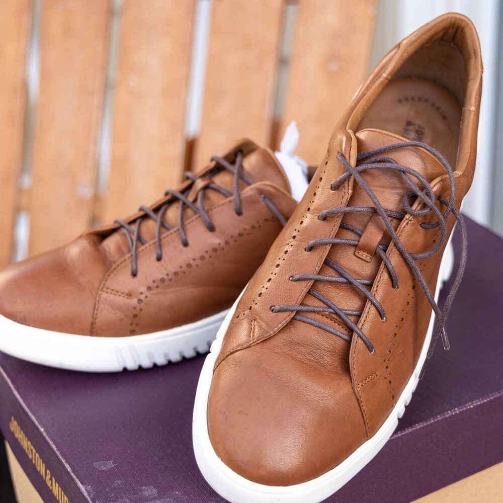 Johnston & Murphy Men's McFarland Lace-to-Toe Size 10